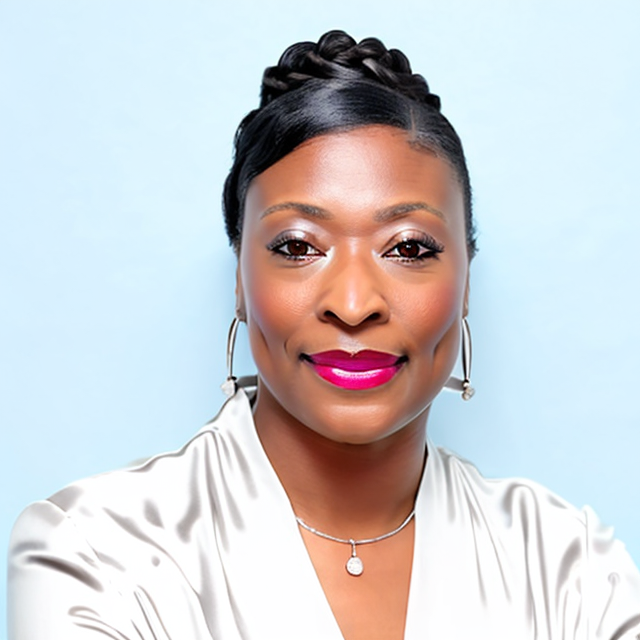 Apostle Zoe portrait in white