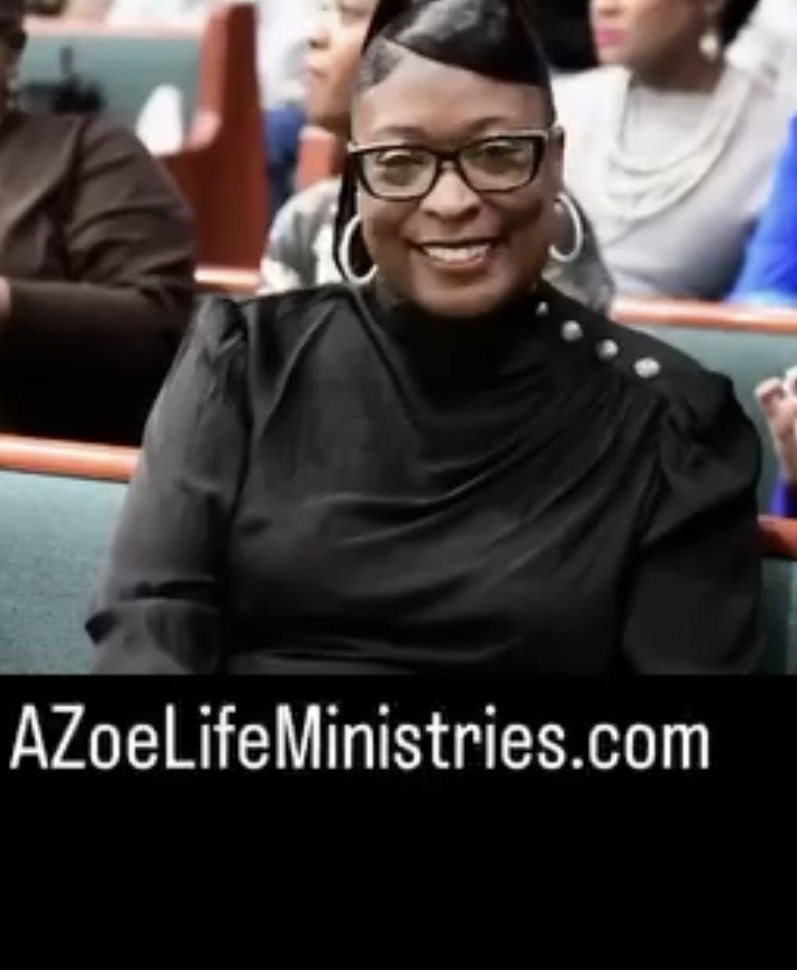 Apostle Zoe seated portrait